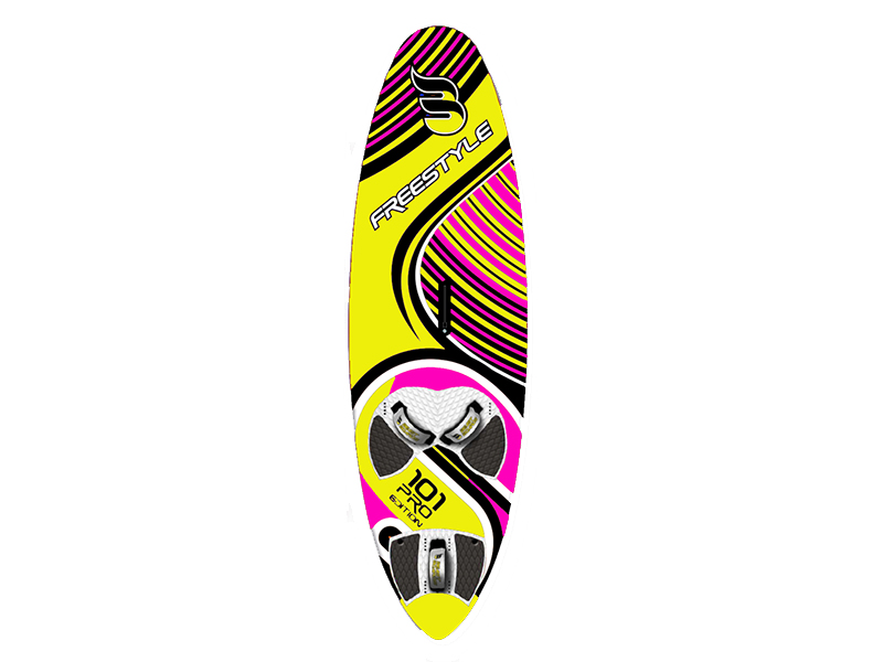 Beast Boards Freestyle Windsurf  92L PRO Yellow/Pink